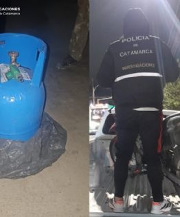 En allanamientos, recuperaron una moto y una garrafa