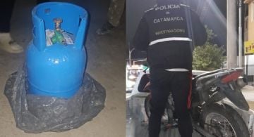 En allanamientos, recuperaron una moto y una garrafa