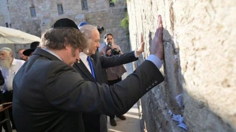 Milei concluye su gira por Israel a horas que termine la tregua en Medio Oriente