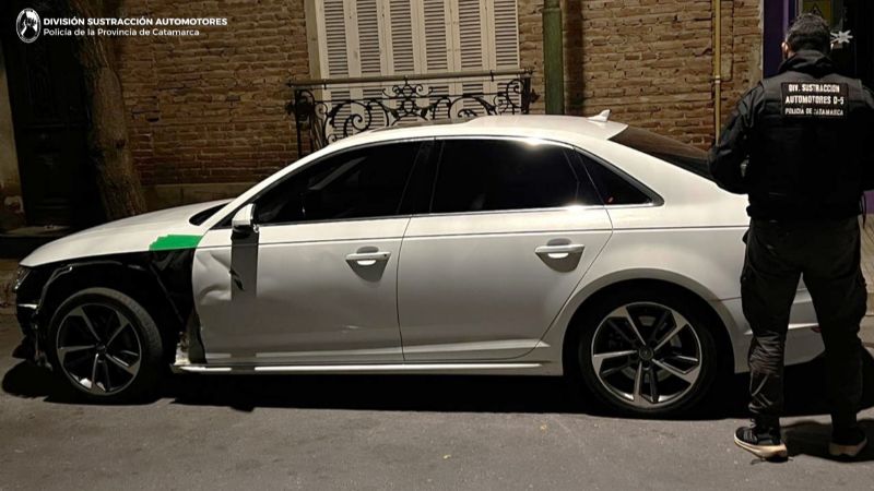 Secuestran un automóvil con pedido judicial por estafa desde La Rioja