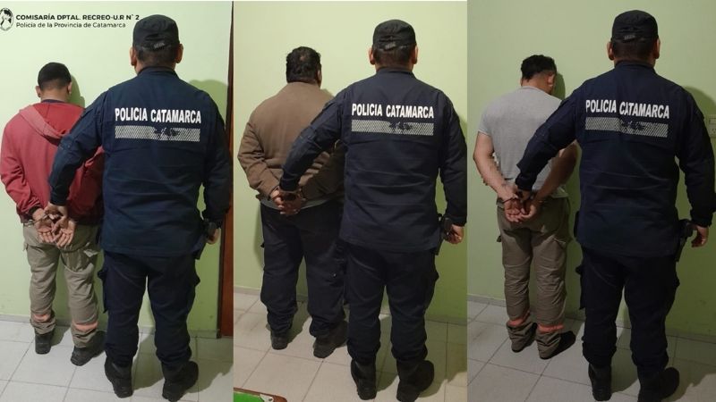 Cinco hombres fueron detenidos por una denuncia por abuso sexual