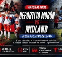 Morón y Midland, por los 16vos.