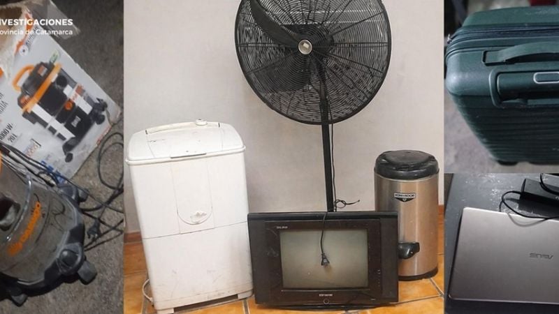 Recuperan una importante cantidad de elementos robados en distintos ilícitos