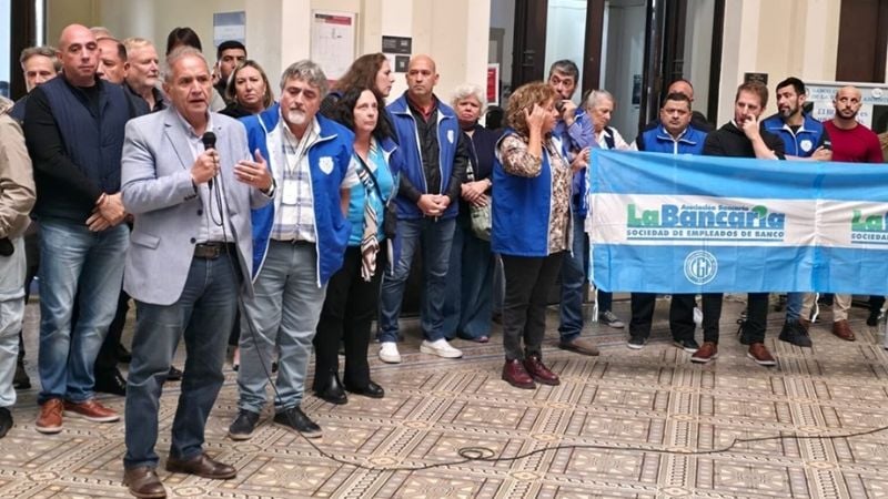 La Bancaria anunció un paro nacional para el lunes en los tesoros regionales del BCRA