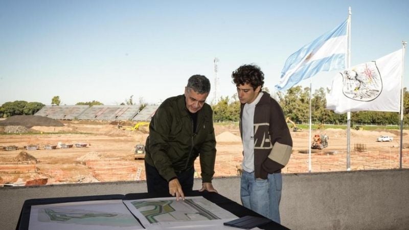 Colapinto ya se “prueba” Buenos Aires