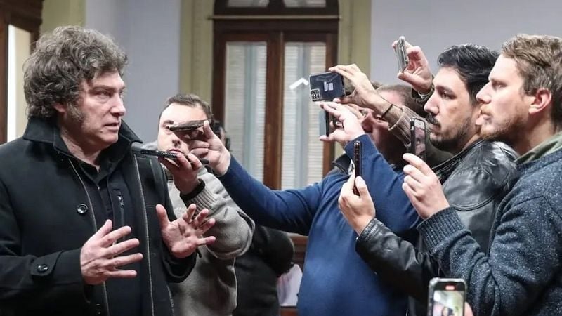 Histórico cierre de la Casa de Gobierno a la prensa