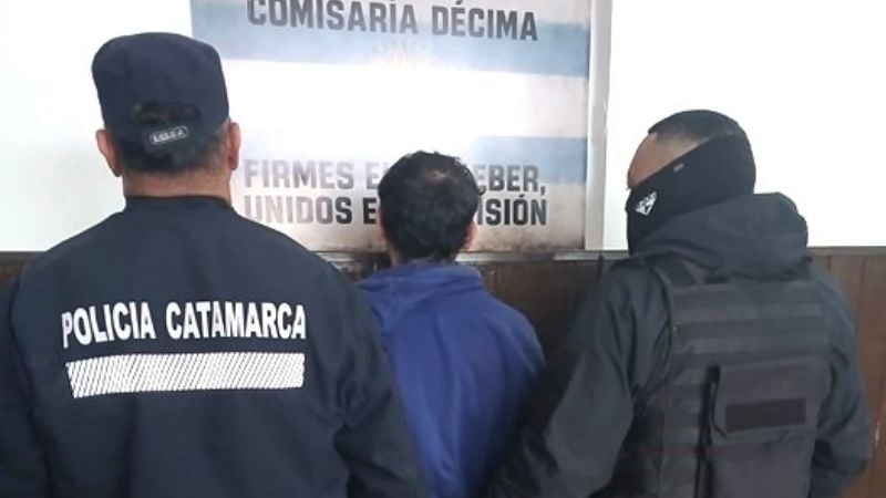 Cayó tras robar ropa en pleno centro de la Capital