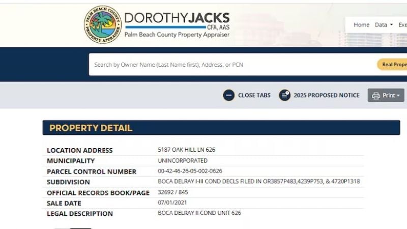 Otro funcionario con propiedades sin declarar