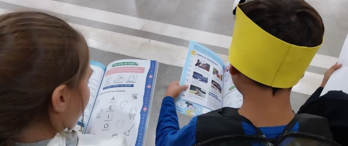 Plan Cumbre: entregaron más de 100 libros a alumnos de nivel primario en Los Altos