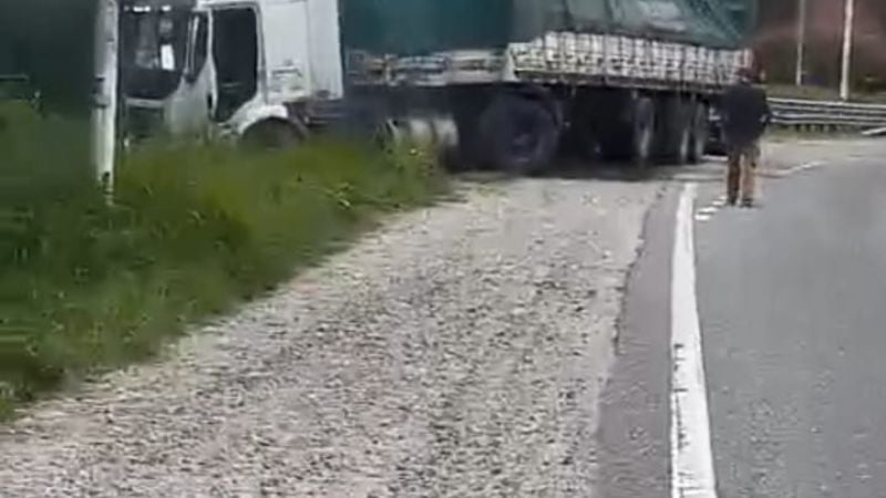 Precaución en Ruta Nacional 38: siniestro vial afecta la circulación en La Merced