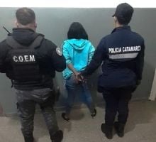 Una mujer fue arrestada por arrojar piedras contra un negocio