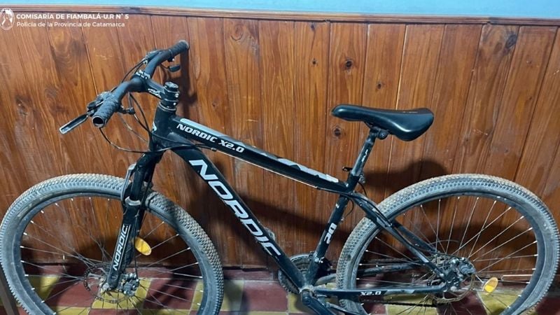 Recuperaron una bicicleta robada en Fiambalá