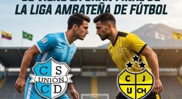 Hoy, en La Puerta, va la final de la Liga Ambateña