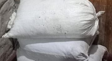 Insólito robo: sustrajeron 150 kilos de pasas de uva