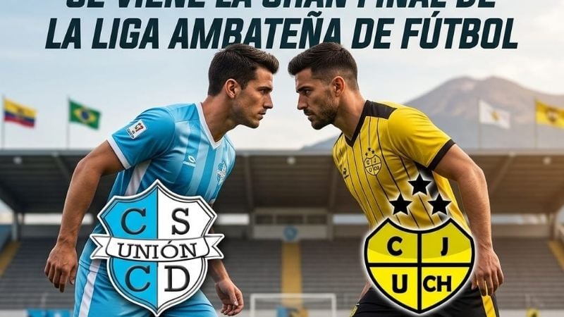 Hoy, en La Puerta, va la final de la Liga Ambateña