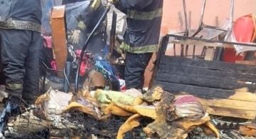 Incendio causó daños parciales en un depósito