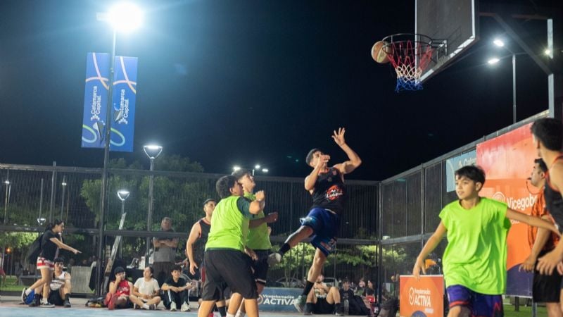 El Básquet 3x3 de la Vicegobernación coronó una nueva y vibrante jornada