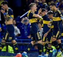 Boca, en su mejor momento, ante Cruzeiro