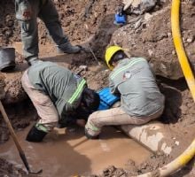 Por la reparación de un caño, usuarios están sin agua