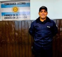 En un acto heroico, policía le salvó la vida a un bebé