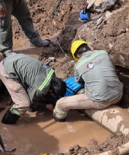 Por la reparación de un caño, usuarios están sin agua