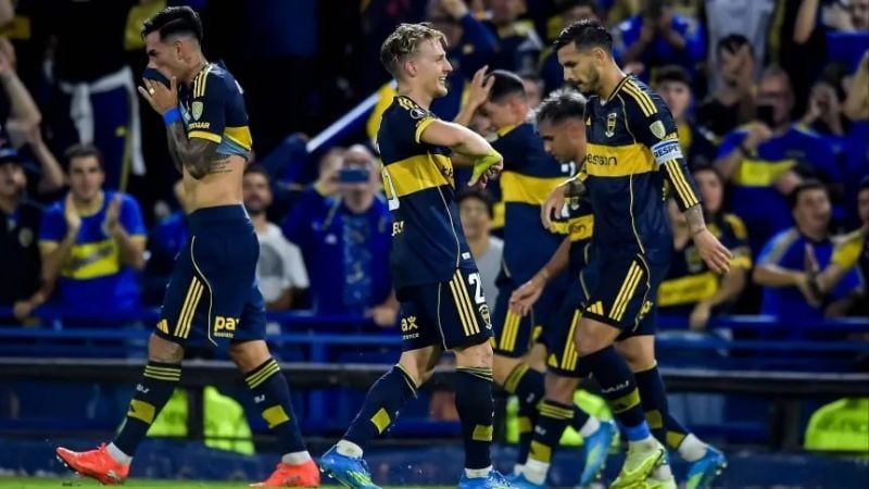 Boca, en su mejor momento, ante Cruzeiro