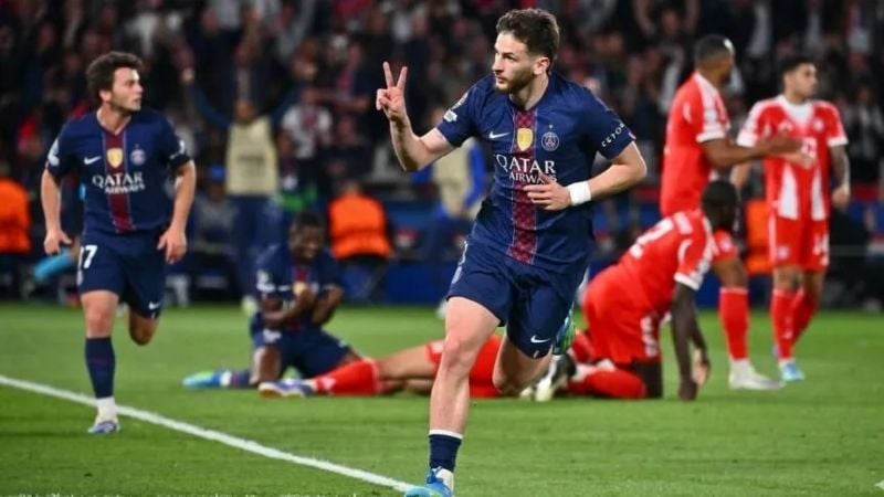 PSG le ganó un partidazo al Bayern: 5 a 4