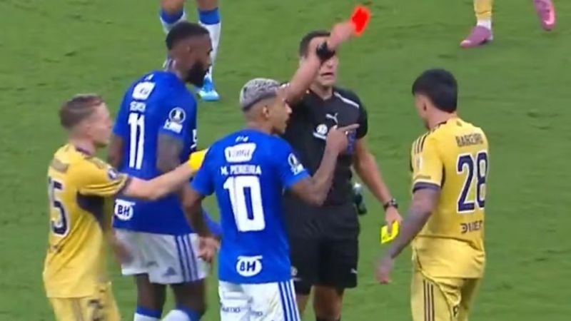 Con uno menos, Boca perdió el invicto ante Cruzeiro