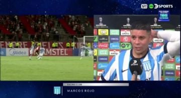 Racing tras empatar con Caracas: "Una mierda"