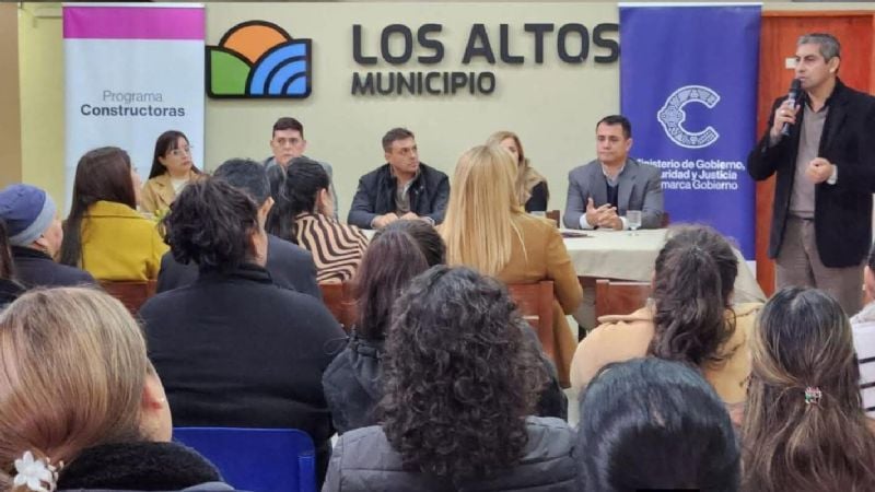 Los Altos impulsa la capacitación laboral para mujeres con el programa “Constructoras”