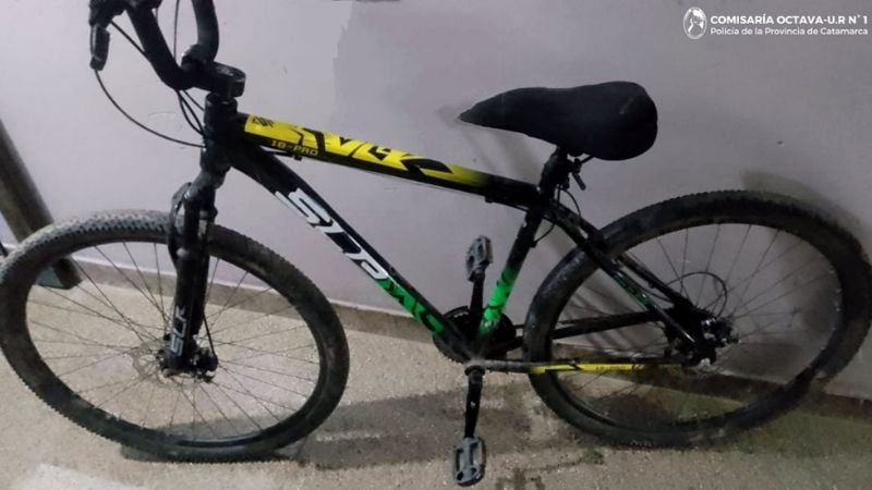 Recuperan una bicicleta sustraída