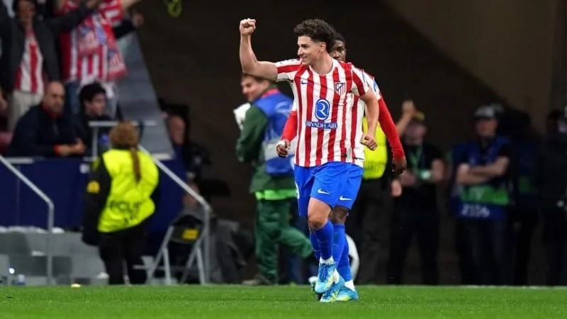Atleti empató con gol de Julián que salió lesionado