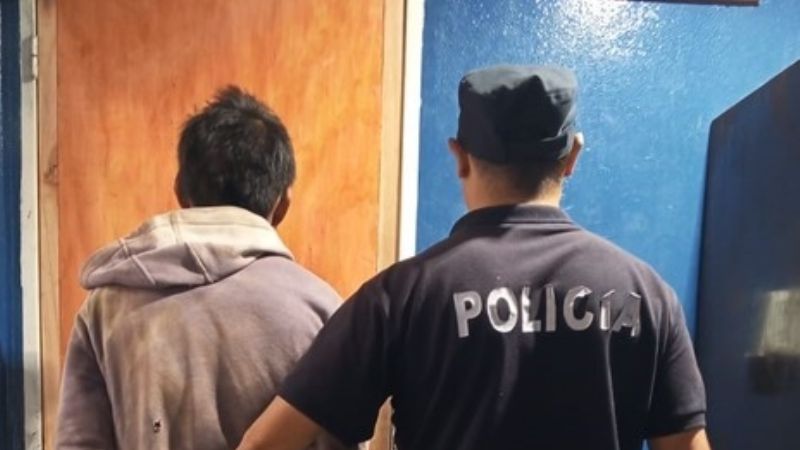 Capturado por pedido judicial en barrio Loteo Argentino