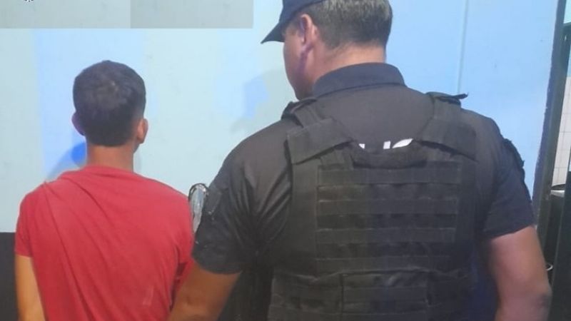 Aprehendido por robo en un supermercado