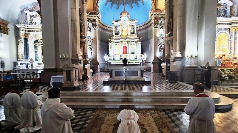 El Obispo presidió la Celebración  de la Pasión en la Catedral Basílica