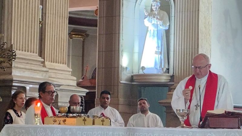 El Obispo presidió la Celebración  de la Pasión en la Catedral Basílica