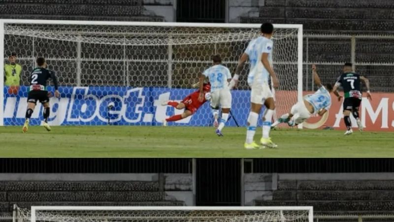 Insólito: Gremio erró tres penales, ante Palestino