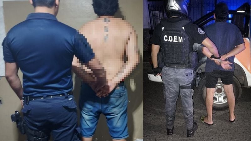 Causaron un desorden en la vía pública y fueron detenidos