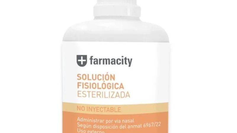 La ANMAT retiró del mercado tres soluciones fisiológicas