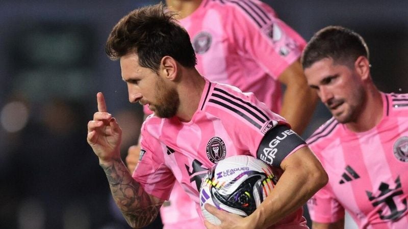 Messi marcó en la inauguración del Nu Stadium y selló un empate con Austin FC