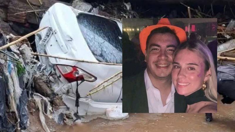 Salieron en plena tormenta y nunca volvieron: encontraron a la pareja sin vida dentro del auto