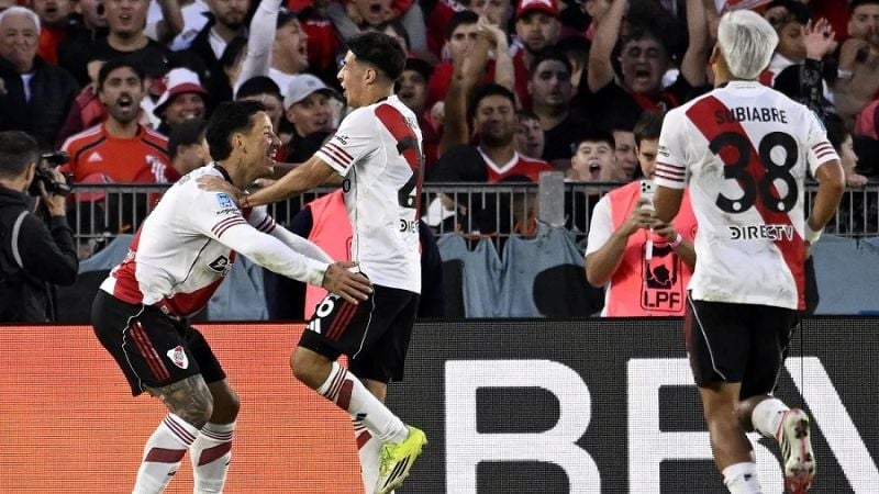 River goleó a Belgrano y 4to. éxito de Coudet