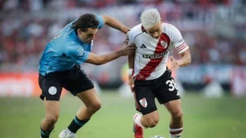 River goleó a Belgrano y 4to. éxito de Coudet