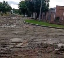 Cuestionan el estado de las calles en Valle Viejo y apuntan contra el municipio