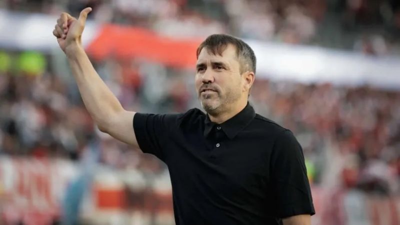 Coudet ya hace historia en River