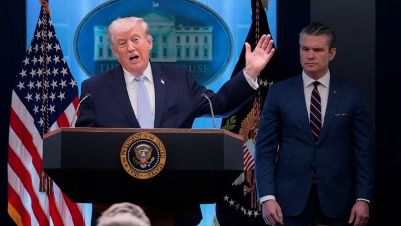 Trump advirtió a Irán: “El país entero podría desaparecer en una noche”