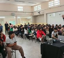 Realizaron charlas de prevención en escuelas secundarias de Los Altos