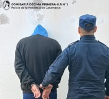 Entró a una casa, huyó y terminó detenido