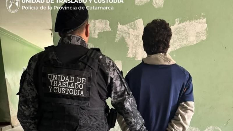 Trasladaron al penal al acusado de atacar a “El Topo”