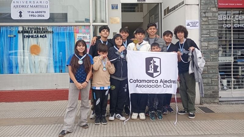 Catamarca brilló en los Argentinos de Menores de Ajedrez 2026